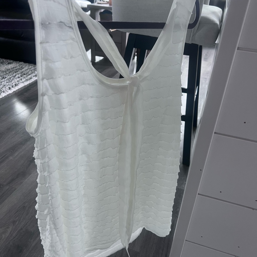 ( set of 3) Women’s white dress blouse / tanks